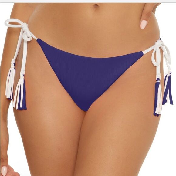 Becca Modern Reversible Rib Triangle Bikini
Bottom  Starry Night $64 - Picture 3 of 9